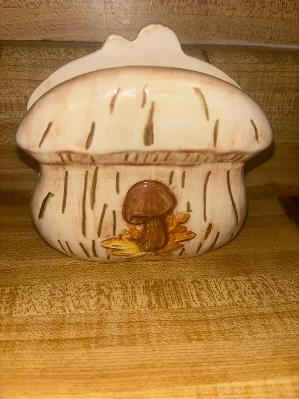 Vintage Ceramic Napkin Holder